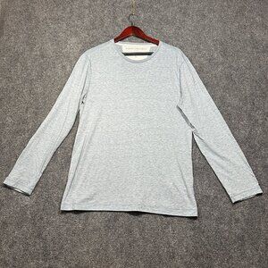 Banana Republic Shirt Mens Large The Vintage T Blue Long Sleeve Crew Neck
